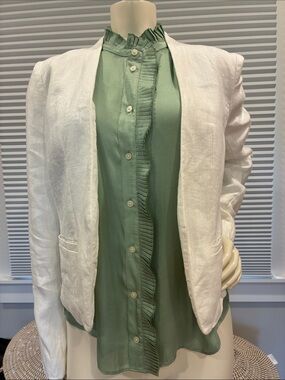 LOFT White Blazer - Size 0
